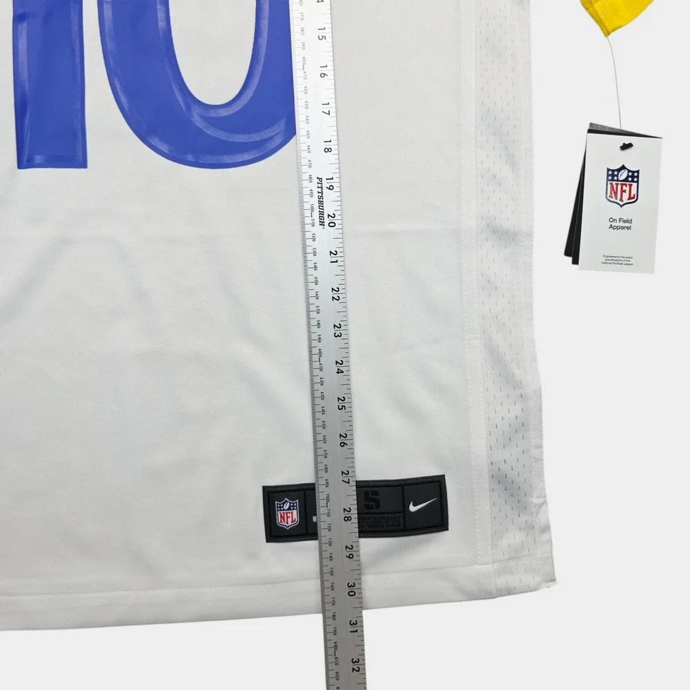 Nike Los Angeles Rams Cooper Kupp 10 Jersey Mens Small White Road NFL New